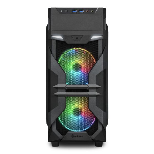 Carcasa Sharkoon VG7-W ATX, fara sursa, RGB - VG7-W RGB