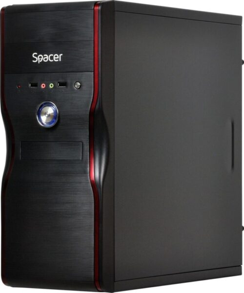 Carcasa Spacer Mercury, ATX, MidTower, Gaming, sursa 450 - SPC-MERCURY