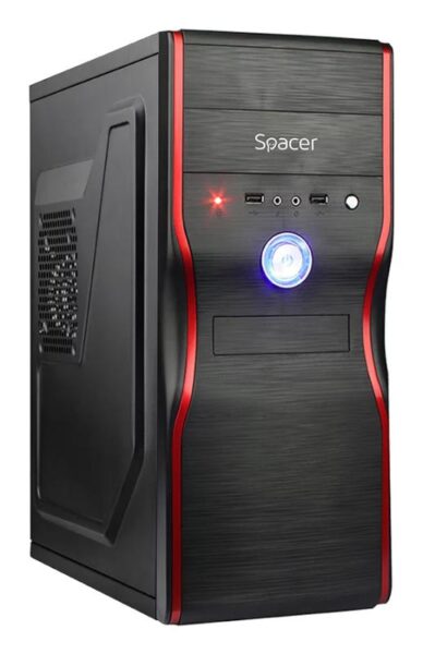 Carcasa Spacer Mercury, ATX, MidTower, Gaming, sursa 450 - SPC-MERCURY