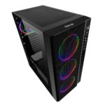 Carcasa Spacer Rainbow, ATX, MidTower, Gaming, fara sursa - SPCS-GC-RAINBOW