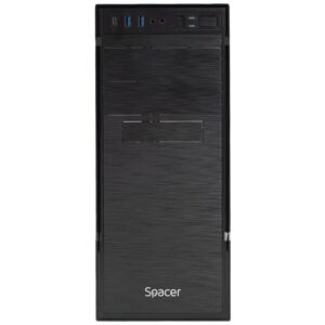 Carcasa SPACER SPCS-OC-APOLLO-250W Mid Tower NEGRU