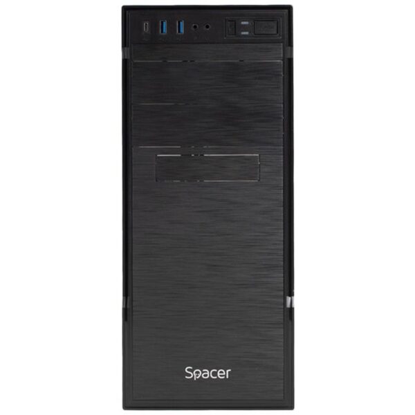 Carcasa SPACER SPCS-OC-APOLLO-250W Mid Tower NEGRU