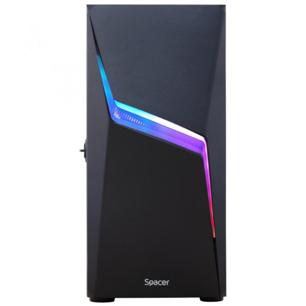 Carcasa Spacer Thunder, ATX, MidTower, Gaming, fara sursa - SPGC-THUNDER