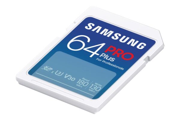 Micro Secure Digital Card Samsung, PRO Plus, 64GB, MB-SD256S/EU - MB-SD64S/EU