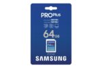 Micro Secure Digital Card Samsung, PRO Plus, 64GB, MB-SD256S/EU - MB-SD64S/EU