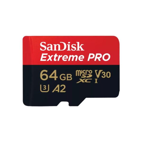 Micro Secure Digital Card SanDisk Extreme PLUS, 64GB, Clasa 10 - SDSQXCU-064G-GN6MA