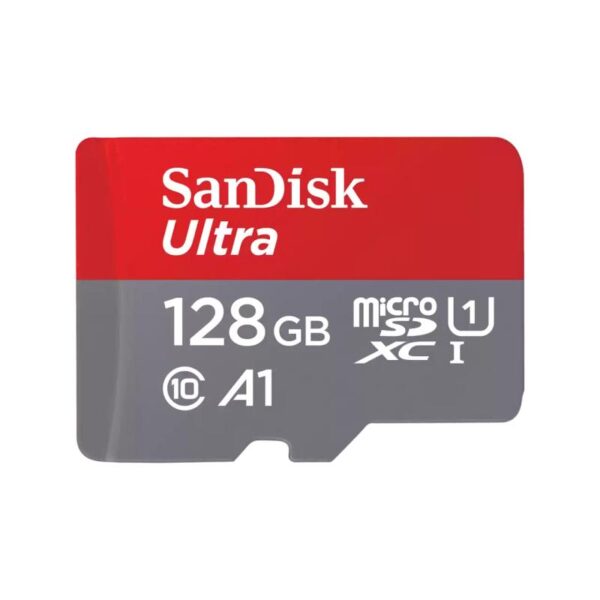 Micro Secure Digital Card SanDisk Ultra, 128GB, Clasa 10 - SDSQUAB-128G-GN6MA