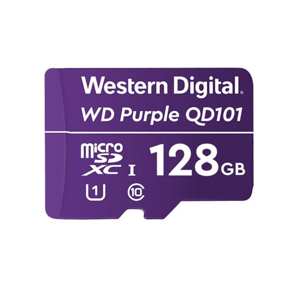 Micro Secure Digital Card Western Digital, 128GB, Clasa 10, Purple - WDD128G1P0C