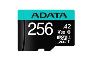 Card de Memorie MicroSD ADATA 256GB, Adaptor SD, Class 10 - AUSDX256GUI3V30SA2
