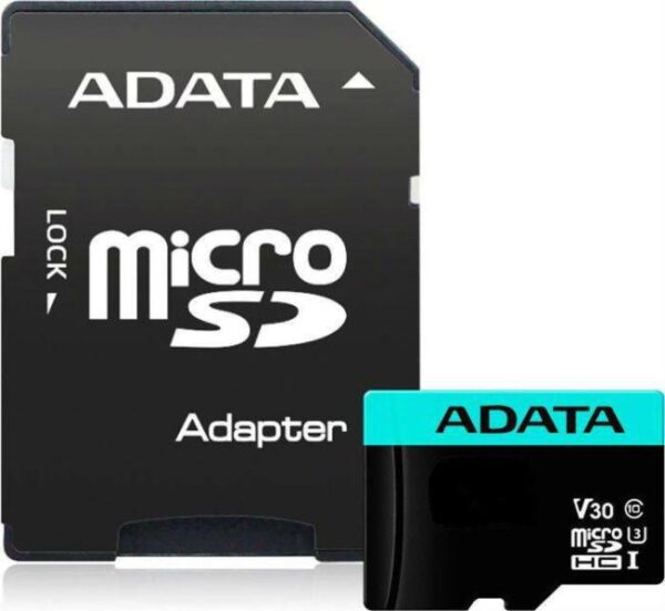 Card de Memorie MicroSD ADATA 256GB, Adaptor SD, Class 10 - AUSDX256GUI3V30SHA