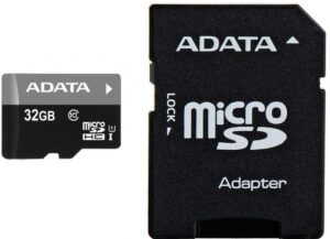 Card de Memorie MicroSD ADATA 32Gb, Adaptor SD, Class 10 - AUSDH32GUICL10-RA1