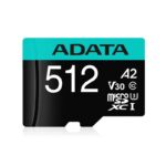 Card de Memorie MicroSD ADATA 512GB, Adaptor SD, Class 10 - AUSDX512GUI3V30SA2