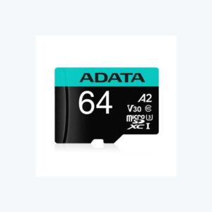 Card de Memorie MicroSD ADATA 64GB, Adaptor SD, Class 10 - AUSDX64GUI3V30SA2