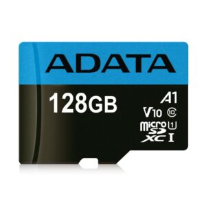 Card de Memorie MicroSD ADATA Premier, 128GB, Adaptor SD, Class 10 - AUSDX128GUICL10A1