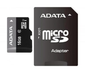 Card de Memorie MicroSD ADATA Premier, 16GB, Adaptor SD, Class 10 - AUSDH16GUICL10-RA1