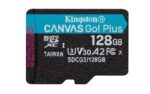 Card de Memorie MicroSD Kingston Canvas GO Plus, 128GB - SDCG3/128GB