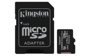 Card de Memorie MicroSD Kingston Select Plus, 128GB, Adaptor SD - SDCS2/128GB