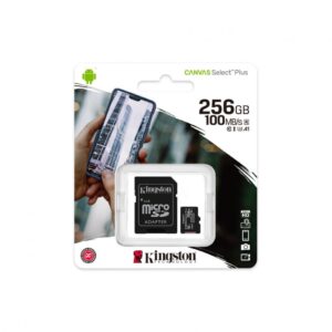 Card de Memorie MicroSD Kingston Select Plus, 256GB, Adaptor SD - SDCS2/256GB