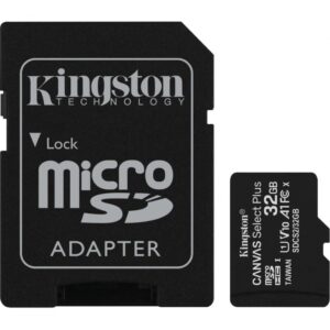 Card de Memorie MicroSD Kingston Select Plus, 32GB, Adaptor SD - SDCS2/32GB