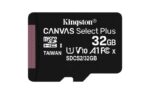 Card de Memorie MicroSD Kingston Select Plus, 32GB, Class 10 - SDCS2/32GBSP