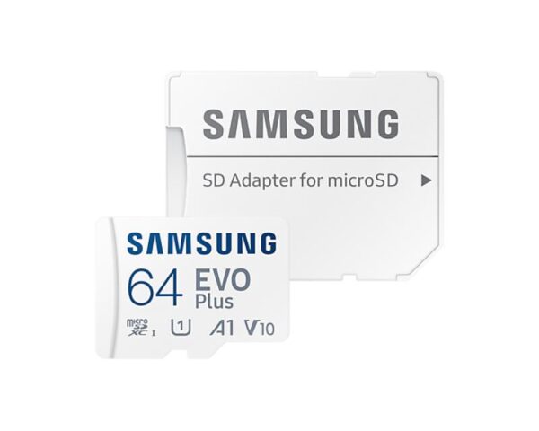 Card de Memorie MicroSD Samsung MB-MC64KA/EU, 64GB, Adaptor SD