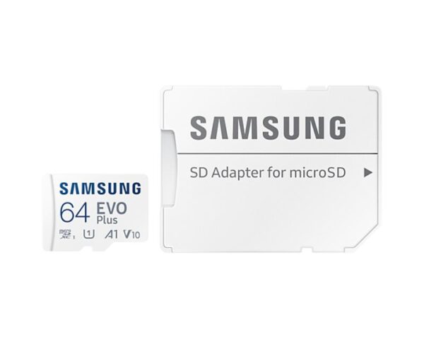 Card de Memorie MicroSD Samsung MB-MC64KA/EU, 64GB, Adaptor SD