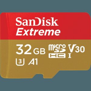 Card de memorie MicroSD SanDisk Extreme, 32GB, Adaptor SD, Class 10 - SDSQXAF-032G-GN6MA