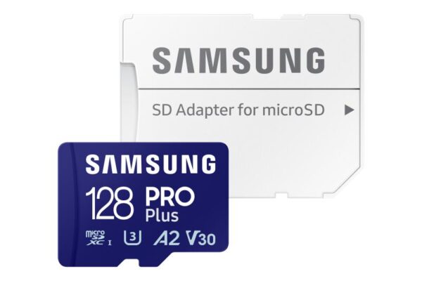 MicroSDHC PRO PLUS 128GB, Class10/Grade 3 adapter UHS-I MB-MD128DA/EU - MB-MD128SA/EU