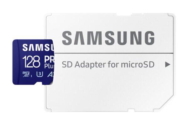 MicroSDHC PRO PLUS 128GB, Class10/Grade 3 adapter UHS-I MB-MD128DA/EU - MB-MD128SA/EU