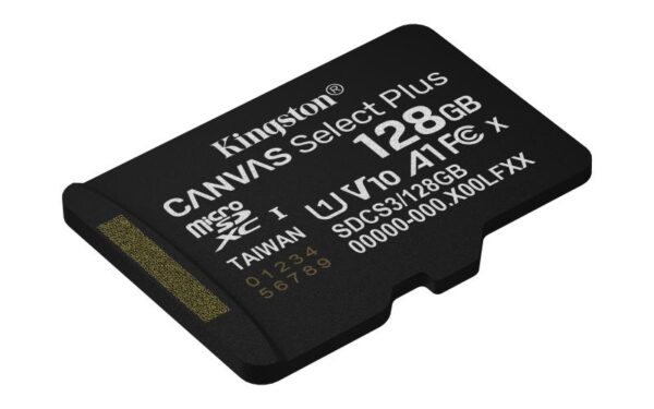 Card de Memorie MicroSDXC Kingston, 128GB, Canvas Select Plus - SDCS3/128GBSP