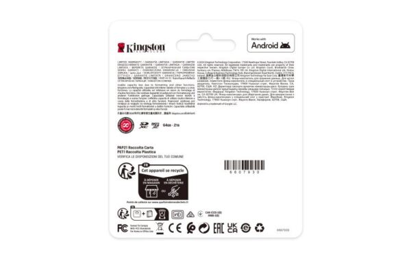 Card de Memorie MicroSDXC Kingston, 1TB, Canvas Select Plus - SDCS3/1TB