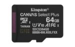 Card de Memorie MicroSDXC Kingston, 64GB, Canvas Select Plus - SDCS3/64GBSP