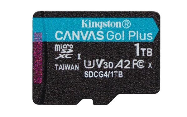 Card de Memorie MicroSDXC Kingston Canvas Go Plus 1TB - SDCG4/1TB