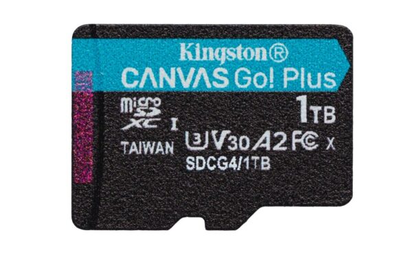 Card de Memorie MicroSDXC Kingston Canvas Go Plus 1TB - SDCG4/1TBSP