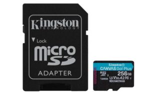 Card de Memorie MicroSDXC Kingston Canvas GO Plus 256GB - SDCG4/256GB