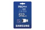 Card microSDXC Samsung PRO Plus MB-MD512SB/WW 512GB