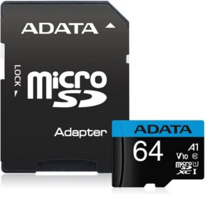 Card de memorie Premier MicroSDXC/SDHC, 64GB, Class 10, cu adaptor - AUSDX64GUICL10A1