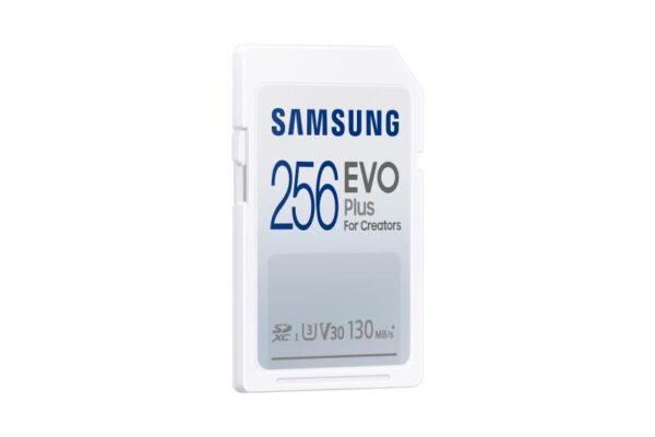 Secure Digital Card Samsung, Evo Plus, 256B, MB-SC64K/EU - MB-SC256K/EU