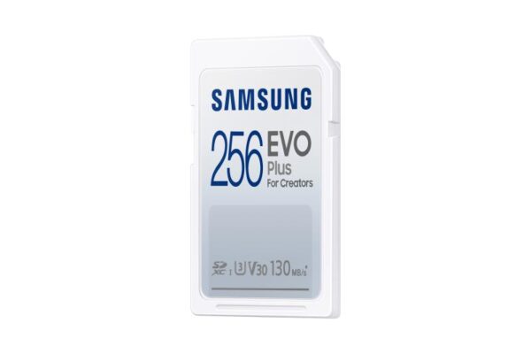 Secure Digital Card Samsung, Evo Plus, 256B, MB-SC64K/EU - MB-SC256K/EU