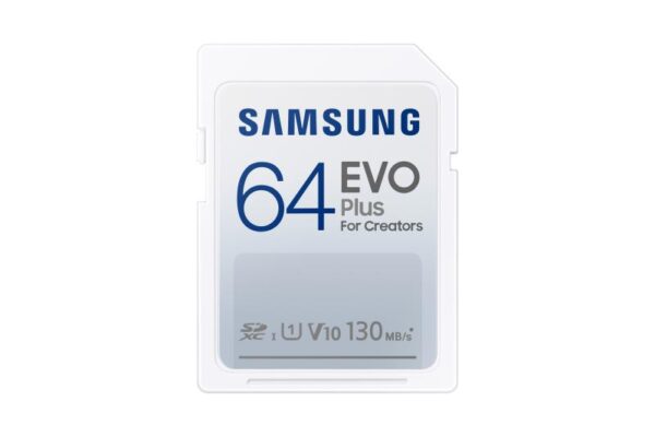 Card de Memorie SDXC Samsung Evo Plus, MB-SC64K/EU, 64GB, Class U1