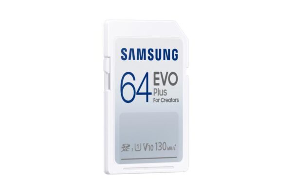 Card de Memorie SDXC Samsung Evo Plus, MB-SC64K/EU, 64GB, Class U1