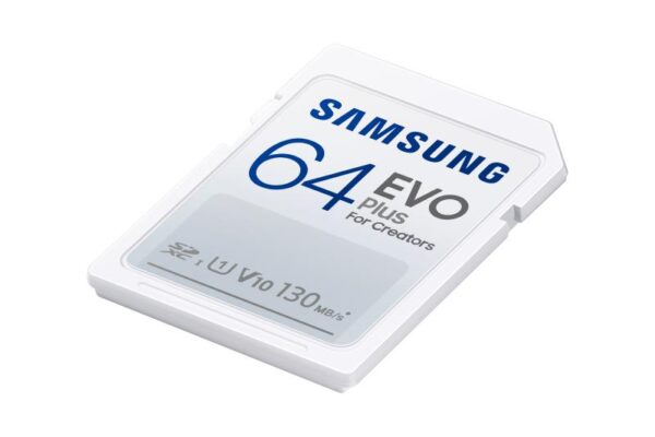 Card de Memorie SDXC Samsung Evo Plus, MB-SC64K/EU, 64GB, Class U1