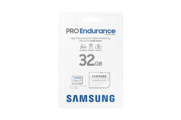 Card de memorie MicroSD Samsung PRO Endurance, MB-MJ128KA/EU - MB-MJ32KA/EU