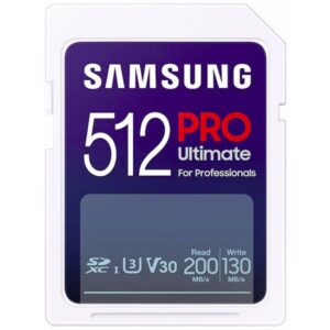 Card de Memorie SAMSUNG PRO PLUS 512GB CL10 USB ADAPTER - MB-SD512SB/WW