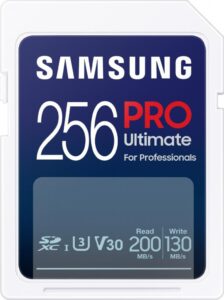 Card de Memorie SAMSUNG PRO ULTIMATE 256GB UHS1 W/AD - MB-SY256S/WW