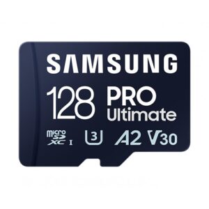 Card de memorie Samsung PRO Ultimate microSDXC UHS-I U3, V30 - MB-MY128SB/WW