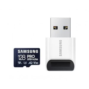 Card de memorie Samsung PRO Ultimate microSDXC UHS-I U3, V30 - MB-MY128SB/WW