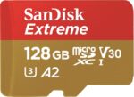 Card de memorie SanDisk, 128GB, UHS-I, Class 10, 80MB/s + Adaptor - SDSQXAA-128G-GN6AA