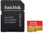 Card de memorie SanDisk, 64GB, UHS-I, Class 10, 80MB/s + Adaptor - SDSQXBU-064G-GN6MA