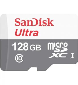 Card de Memorie Sandisk MicroSDXC, 128GB, Adaptor SD, Class 10 - SDSQUNR-128G-GN3MA